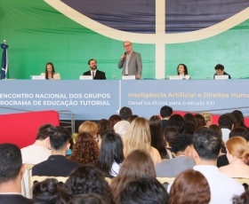 XXX Encontro Nacional dos Grupos do Programa de Educação Tutorial – ENAPET. 21/11/2025. Foto: Beto Monteiro/Ascom UnB